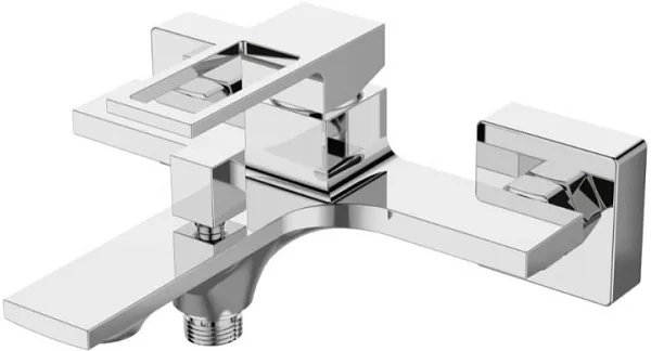 Смеситель BelBagno Luce LUC-VAS-CRM для ванны с душем фото 1