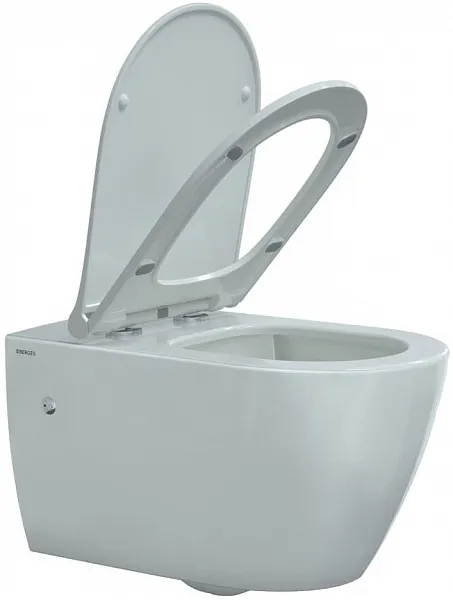 Унитаз Berges Wasserhaus Mascon Rimless 082128 подвесной безободковый с микролифтом фото 2