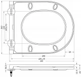 Крышка-сиденье BelBagno BB870SC с микролифтом фото 3