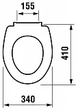 Крышка-сиденье Jika Vega 8915353000631 с микролифтом фото 2