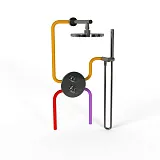 Душевой комплект PAINI Cox 78CRSET26911THSH фото 2