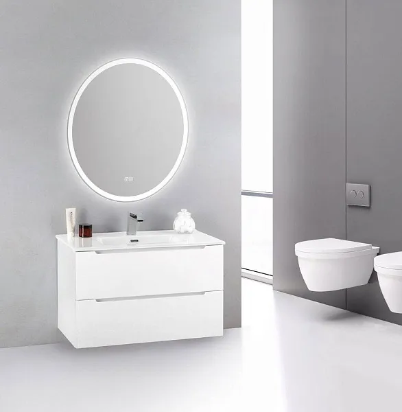 Зеркало BelBagno Vst 75x90 SPC-VST-750-900-LED-TCH-WARM с подсветкой фото 7