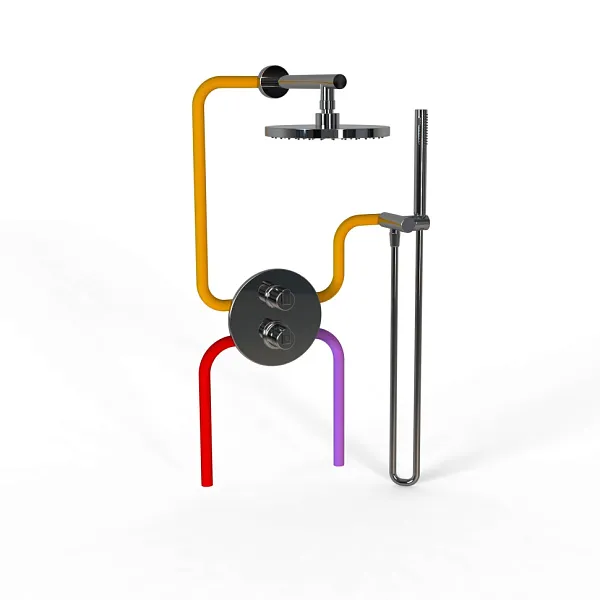 Душевой комплект PAINI Cox 78CRSET26911THSH фото 2