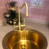 Смеситель ZorG Sanitary ZR 312 YF-33 BR LIGHT для кухонной мойки фото 2
