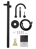 Смеситель для ванны с душем Wonzon & Woghand STICK WW-88649017-MB фото 7