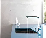 Смеситель Kludi L-Ine S 408510575 для кухонной мойки фото 2