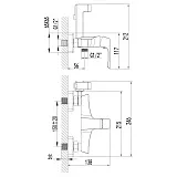 Гигиенический душ Lemark Unit LM4518C  со смесителем фото 2