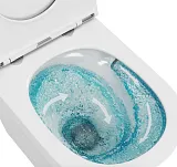 Унитаз Owl 1975 Wave TOWLT190801 подвесной безободковый с сиденьем микролифт фото 3