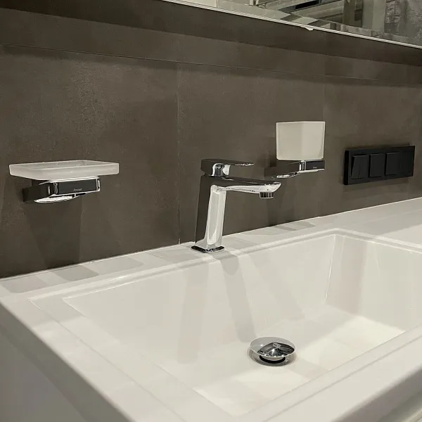 Смеситель для раковины PAINI Nove 09CR205ME фото 3