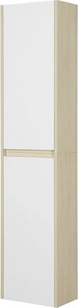 Шкаф-пенал Акватон Сканди 35x80 см белый / светлое дерево 1A255003SDB20 фото 3