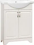 Тумба с раковиной Style Line Олеандр-2 60 напольная светлое дерево фото 1