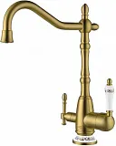 Смеситель ZorG Sanitary ZR 312 YF-50-BR для кухонной мойки фото 1