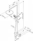 Душевая стойка Am.Pm Like F0780564 фото 8