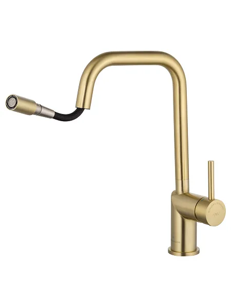Смеситель для кухонной мойки Wonzon & Woghand WW-6018-BG фото 2