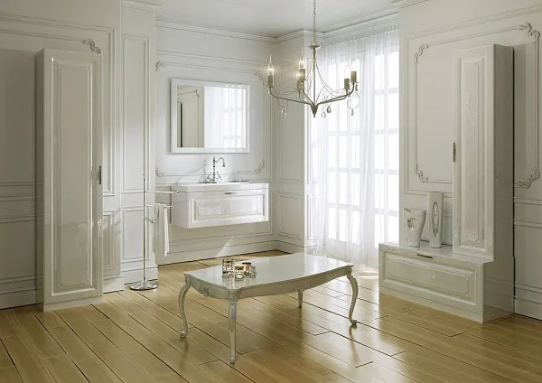 Зеркало Aqwella Empire 100x80 Emp.02.10/W фото 2