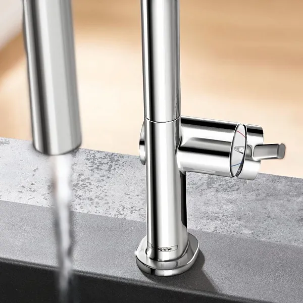 Смеситель Hansgrohe Talis M54 72800000 для кухонной мойки фото 3