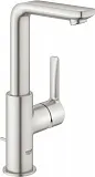 Смеситель Grohe Lineare New 23296DC1 для раковины с донным клапаном фото 1