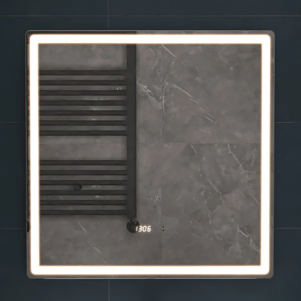 Зеркало Vigo Geometry Luxe 70x70 4630297361766 с подсветкой фото 3