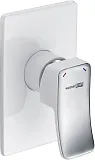 Смеситель WasserKRAFT Aller WHITE 10651W для душа с внутренней частью фото 1