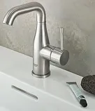 Смеситель Grohe Essence New 23462DC1 для раковины с донным клапаном фото 4
