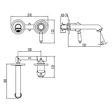 Смеситель Lemark Villa LM4826B для раковины фото 2