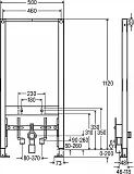 Инсталляция для биде Viega Prevista 776442 фото 2