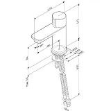 Смеситель Am.Pm X-Joy F85A02500 для раковины фото 6