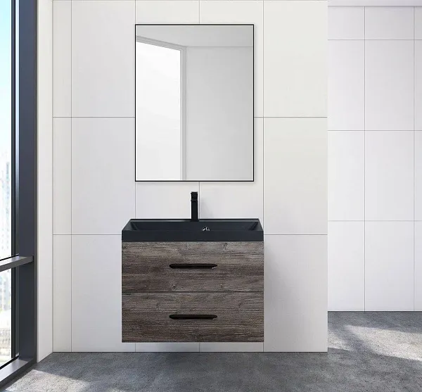 Зеркало BelBagno 60x80 SPC-AL-600-800 Nero фото 9