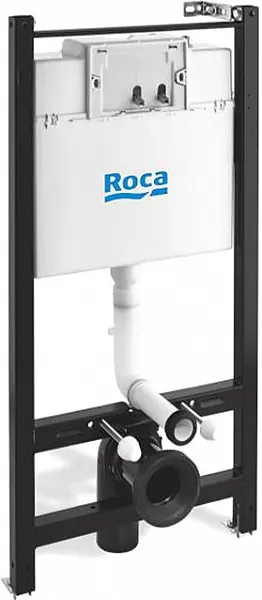 Унитаз с инсталляцией и кнопкой смыва Roca Mateo 893100010 фото 3