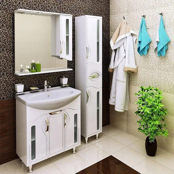 Мебель для ванной Runo Толедо 75 напольная фото 1