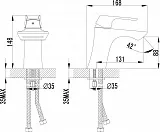 Смеситель Lemark Unit LM4546C для раковины фото 5