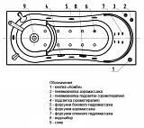 Акриловая ванна Aquatek Афродита 170x70 AFR170-0000032 слив слева фото 6