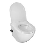 Унитаз Azario Allegro AZ-3105B подвесной безободковый с сиденьем микролифт фото 2