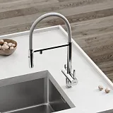 Смеситель для кухонной мойки Sancos Imola SC4010CHwh фото 3