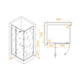 Душевой уголок RGW Stilvoll 353204008-210 фото 4