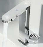 Смеситель Grohe Plus Digital 23958003 для раковины с донным клапаном фото 4