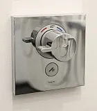 Термостат Hansgrohe ShowerSelect Highflow 15761000 для душа с внутренней частью фото 2