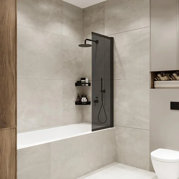 Шторка на ванну Terminus Ното 1CS150х90BT фото 4