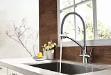 Смеситель Lemark Comfort LM3071C-Gray для кухонной мойки фото 4