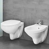 Унитаз Grohe Bau Ceramic 39427000 подвесной безободковый фото 4