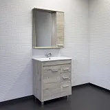 Зеркало Comforty Марио 75x83,5 00-00016020CF с подсветкой с полочкой фото 4