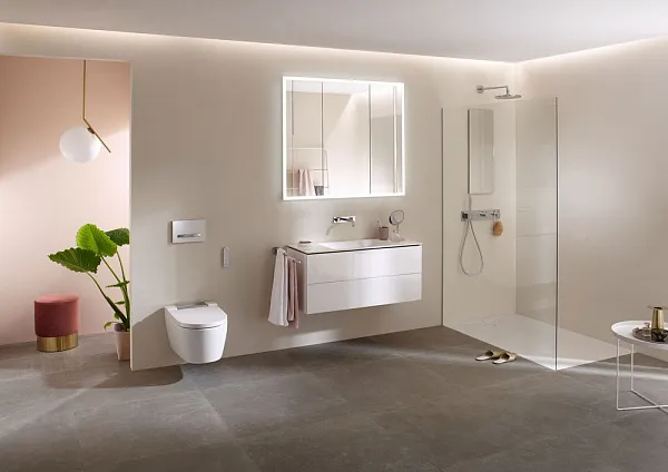 Унитаз Geberit AquaClean Sela 146.224.21.1 подвесной безободковый с микролифтом с биде фото 7