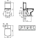 Чаша для унитаза Ideal Standard Esedra T282001 фото 3