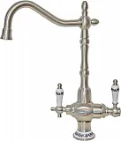 Смеситель ZorG Sanitary ZR 336 YF-50 SATIN для кухонной мойки фото 1