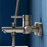 Смеситель Dorff Logic D3010000SS для ванны с душем фото 5