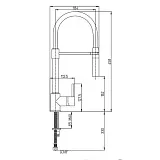 Смеситель для кухонной мойки PAINI Cox 78CR557YOSPEKM фото 7