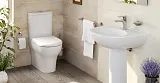 Унитаз-компакт VitrA Zentrum 9012B003-7204 напольный с микролифтом фото 2