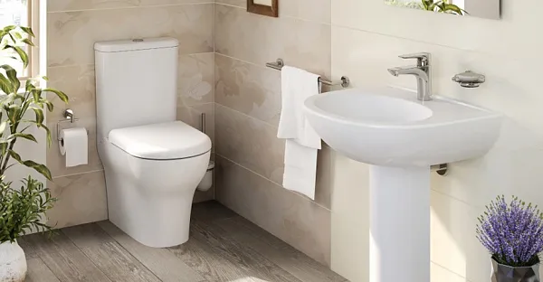 Унитаз-компакт VitrA Zentrum 9012B003-7204 напольный с микролифтом фото 2