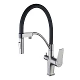 Смеситель Lemark Bronx LM3761GM для кухонной мойки фото 1