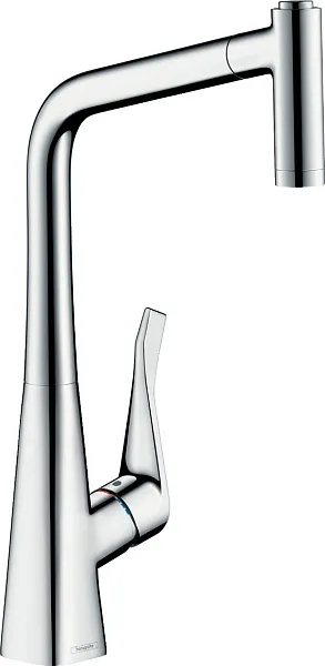 Смеситель Hansgrohe Metris M71 14820000 для кухонной мойки фото 1